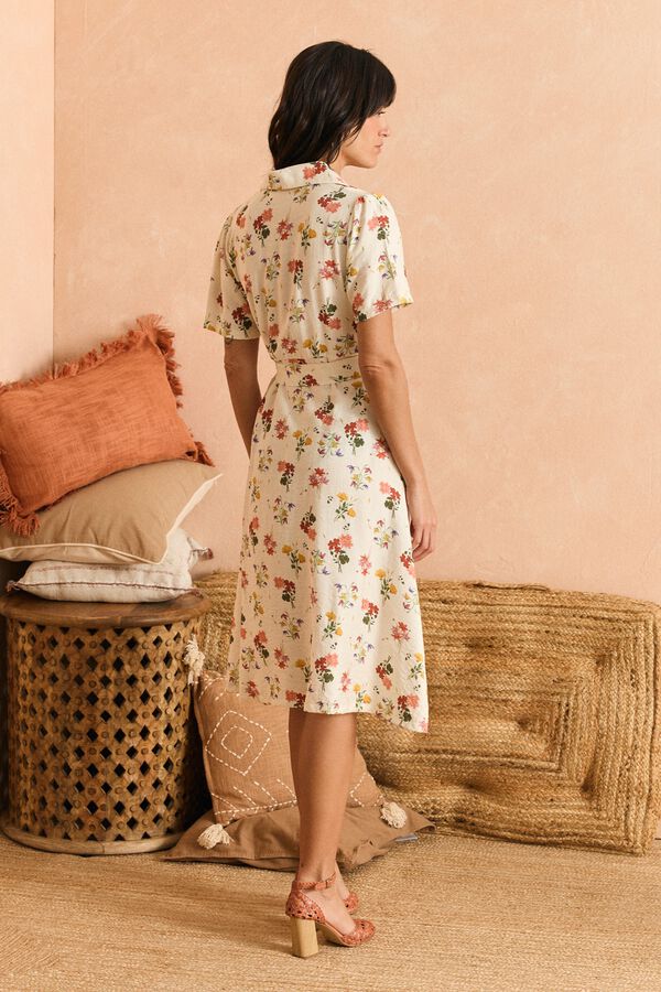 Pol&iacute;n Et Moi Vestido midi Cintia Marfil