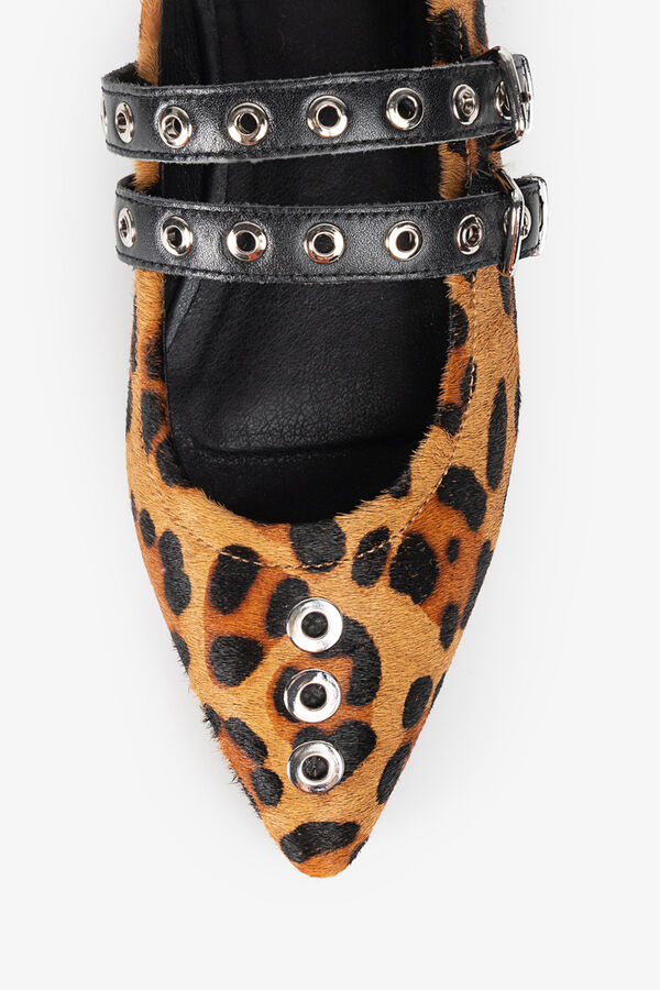 Popa Bailarina se&ntilde;ora Estrella Leopardo Naranja