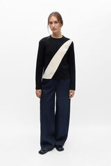 Object Jersey tacto suave Negro