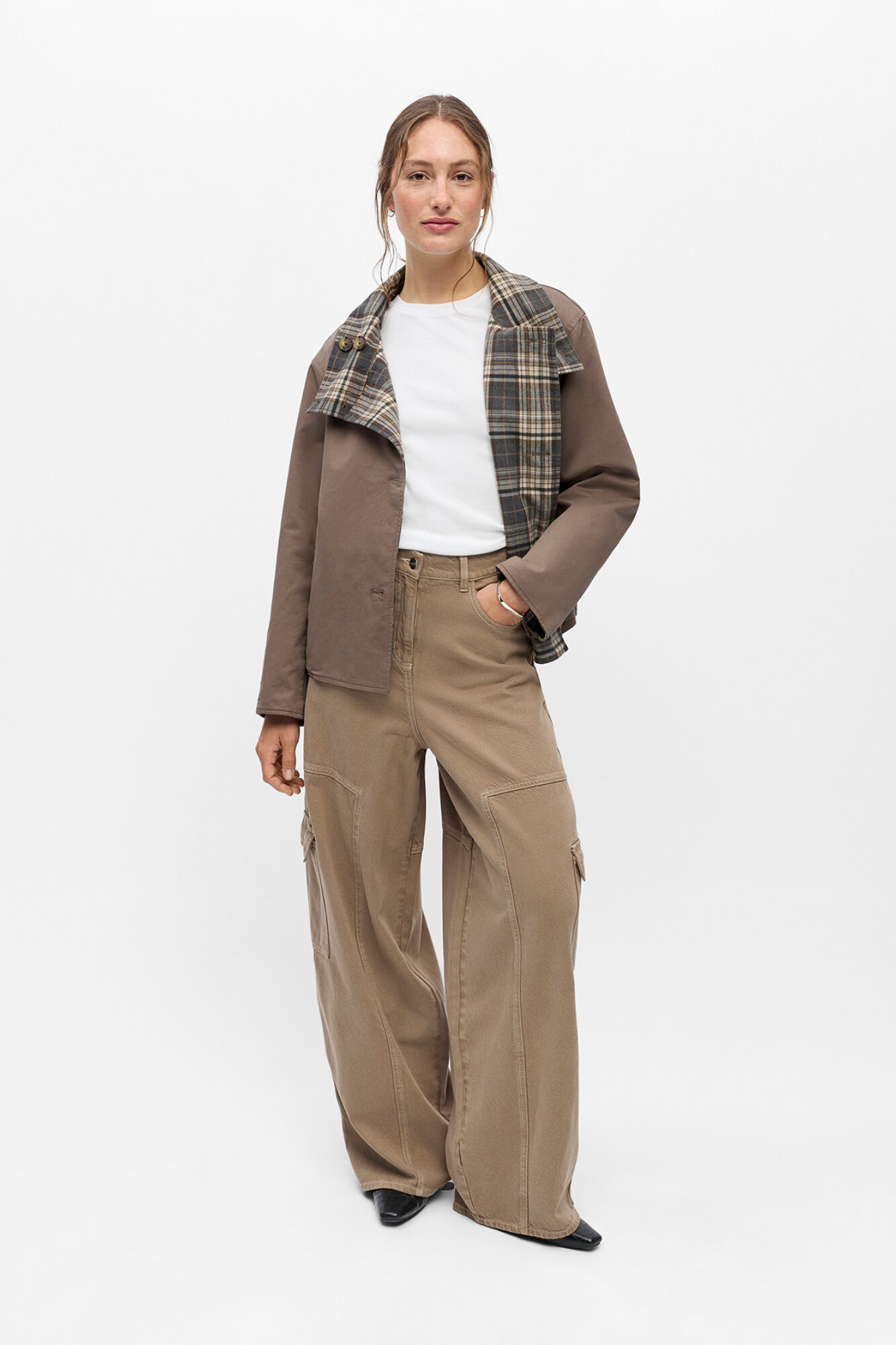 Object Chaqueta corta reversible
