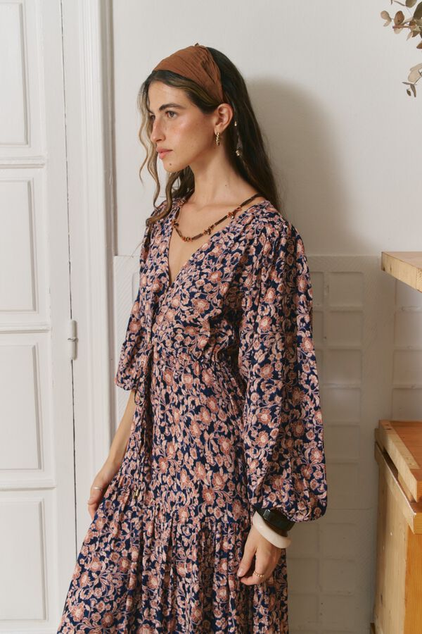 Jaase Vestido maxi Teresa Multicolor