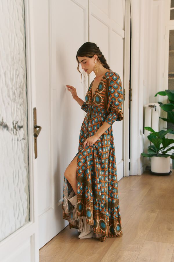 Jaase Vestido maxi Sabrina Multicolor