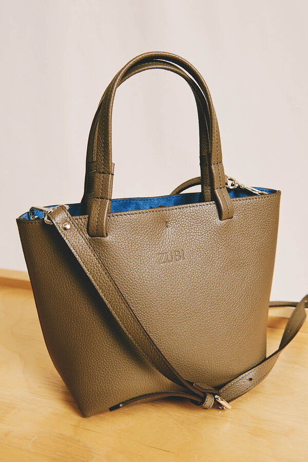 Zubi Bolso tote isak S piel Beige