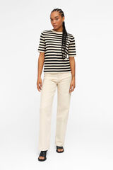 Object Jersey manga corta Beige