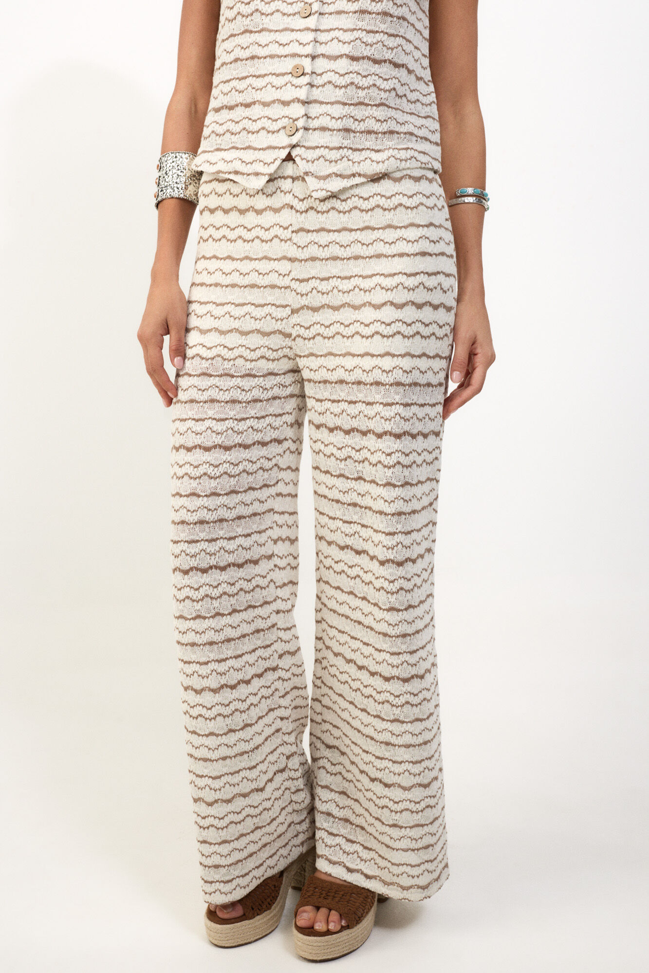 Slowlove Pantal&oacute;n de punto