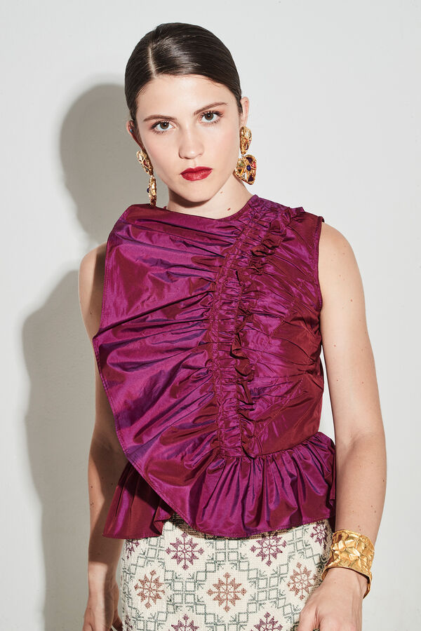 Panambi Camisa Caneil Granate