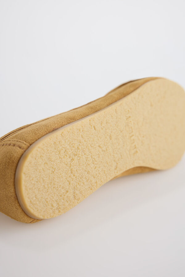 Slowlove Mocasín flecos serraje Marrón