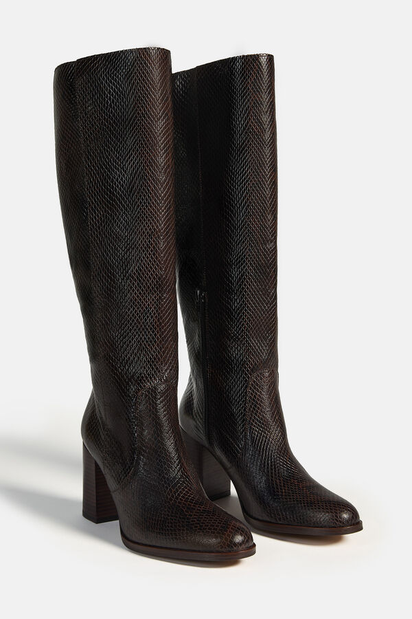 Bryan Stepwise Bota Chiara Marr&oacute;n oscuro