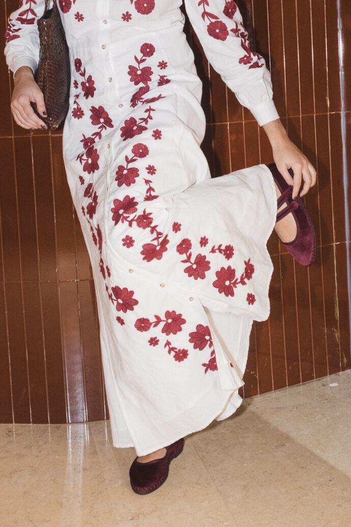 Flabelus Merceditas de terciopelo