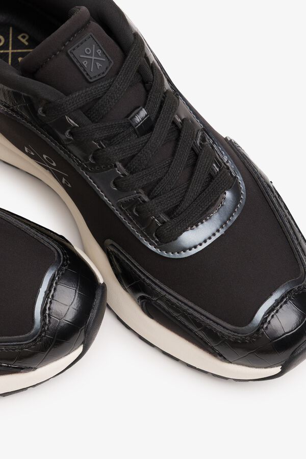 Popa Zapatilla Blake coco Negro