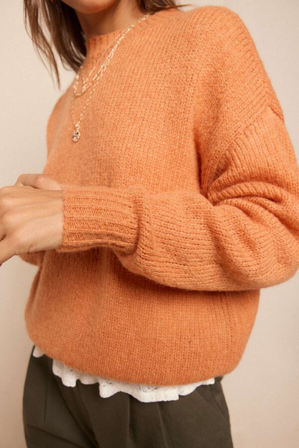 Slowlove Jersey básico Naranja