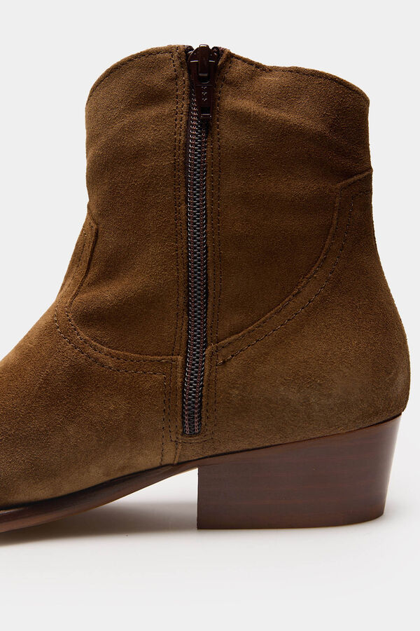 Bryan Stepwise Bot&iacute;n cowboy piel Camel