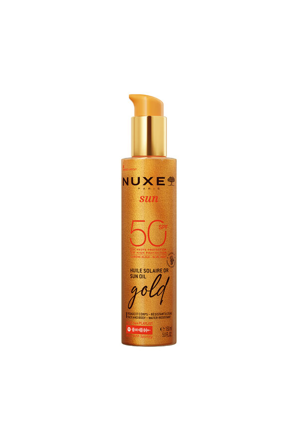 Nuxe NUXE SUN ACEITE BRONCEADOR GOLD ROSTRO Y CUERPO SPF 50 150ML Arena