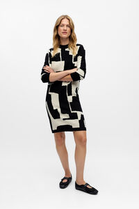 Object Vestido punto estampado