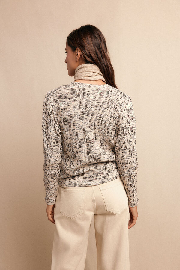 Slowlove Top estructura frunce Multicolor