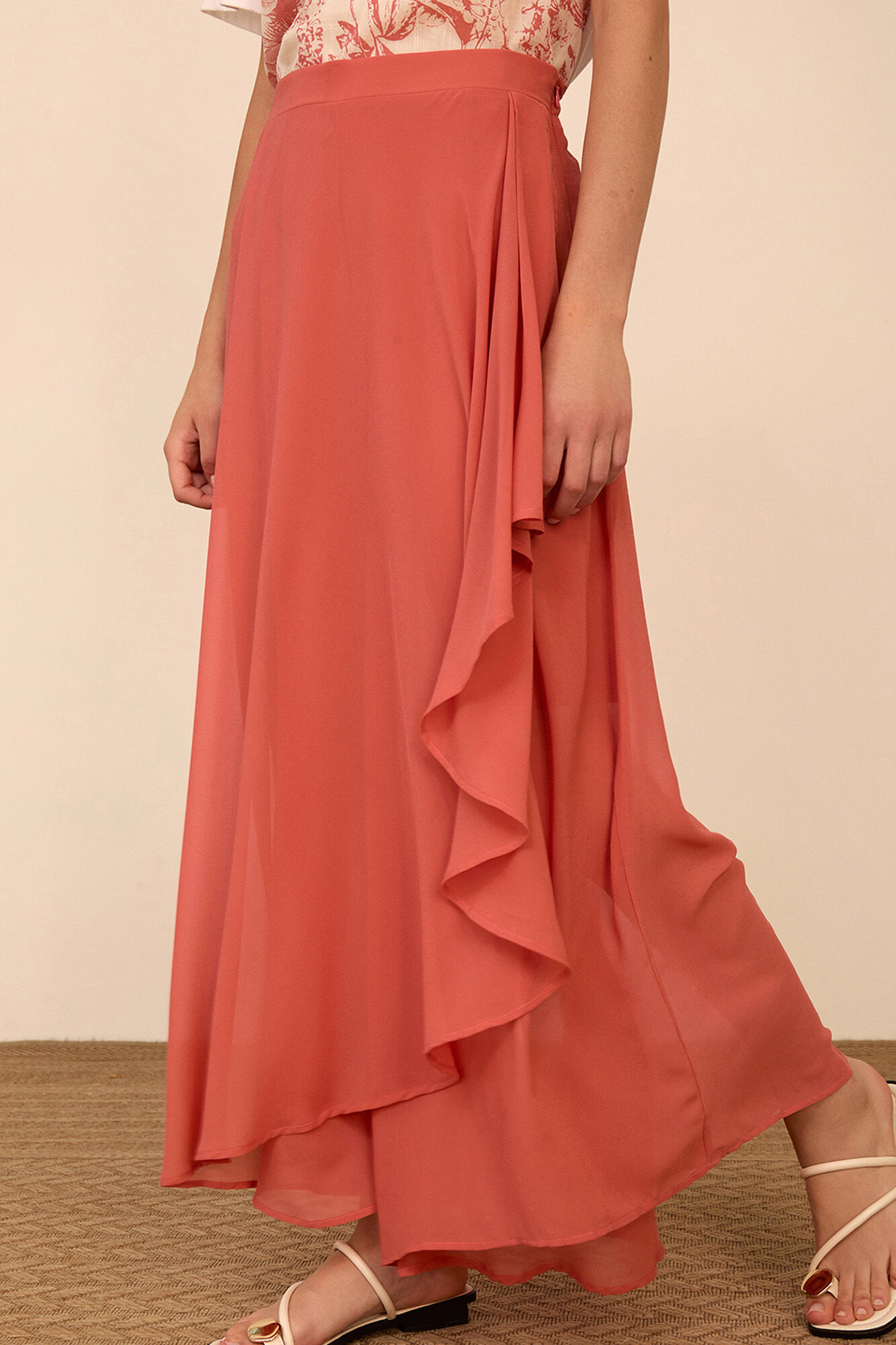 Meisie Falda-pantal&oacute;n de gasa