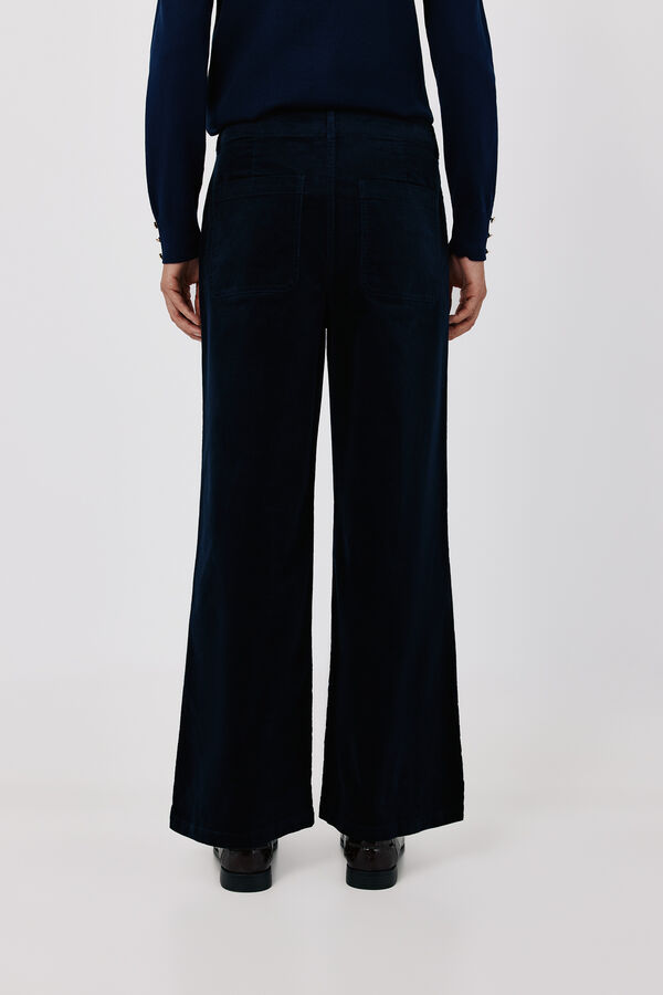 Cortefiel Jeans Sensational Marine Velvet Azul