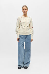 Object C&aacute;rdigan punto bordado