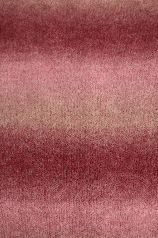 Slowlove Bufanda gruesa rayas Rosa