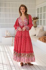 Jaase Vestido largo Teresa Rojo