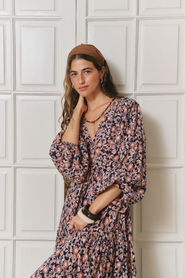 Jaase Vestido maxi Teresa Multicolor