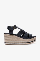 Popa Sandalia cu&ntilde;a baja se&ntilde;ora Rumari Piel Negro