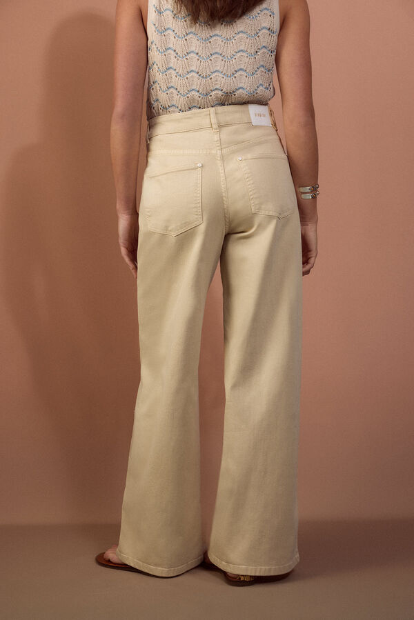 Slowlove Jeans Wide Leg Amarillo