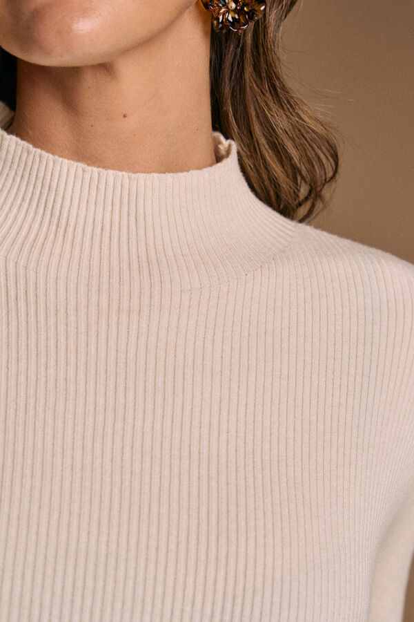 Pol&iacute;n Et Moi Vestido midi punto Marta Marfil