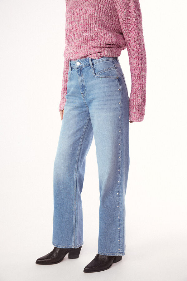 Slowlove Jeans tachas Azul