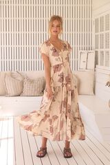 Jaase Vestido largo Melissa Rosa