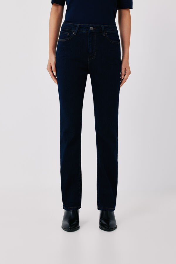 Cortefiel Jeans Rectos Azul