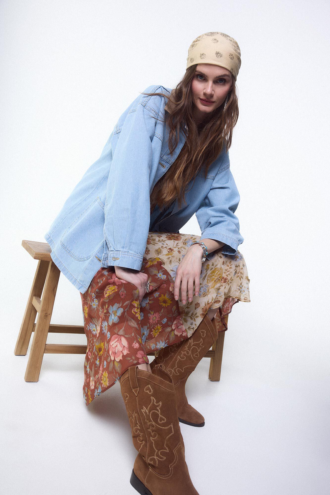 Slowlove Cazadora vaquera barn