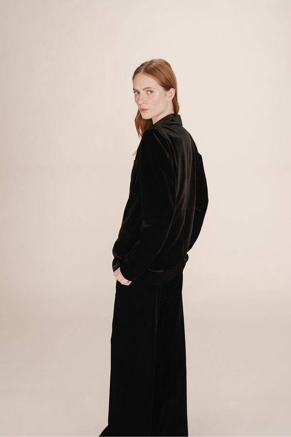 Grace & Mila Americana terciopelo Negro