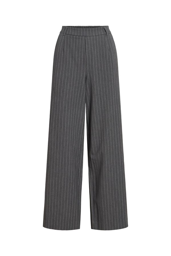 Vila Pantal&oacute;n de vestir de raya diplom&aacute;tica Gris oscuro