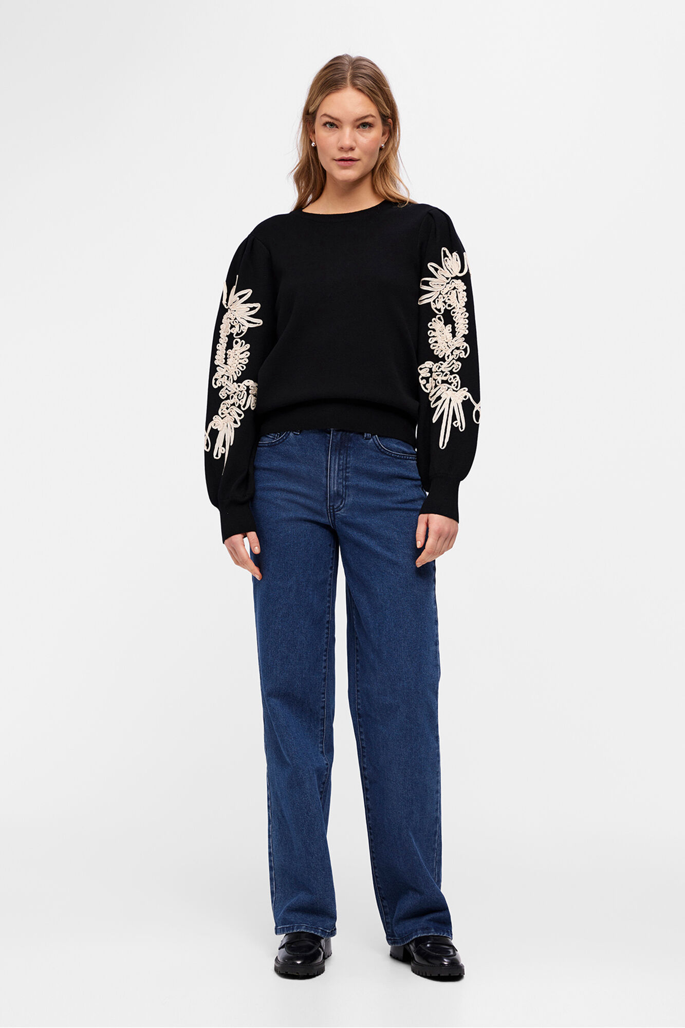 Object Jersey punto bordado