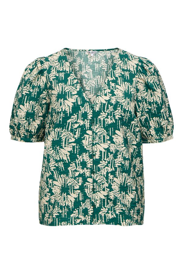 Object Blusa estampada Turquesa