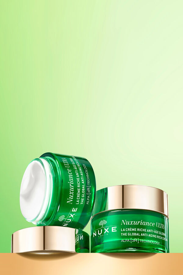 Nuxe Crema Rica Antiedad Global Nuxuriance Ultra Verde