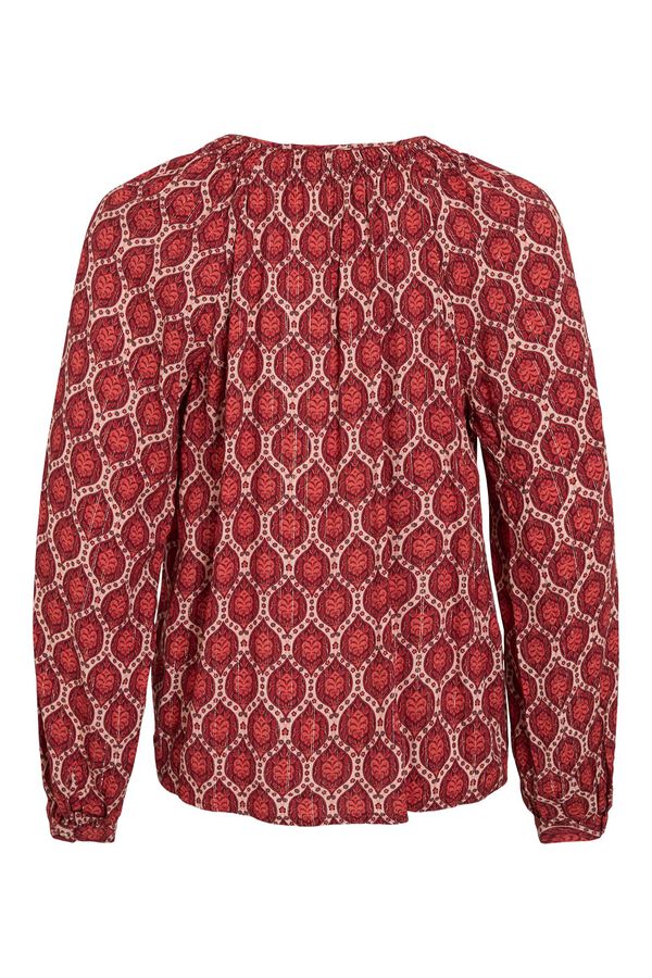 Vila Blusa estampada Rojo