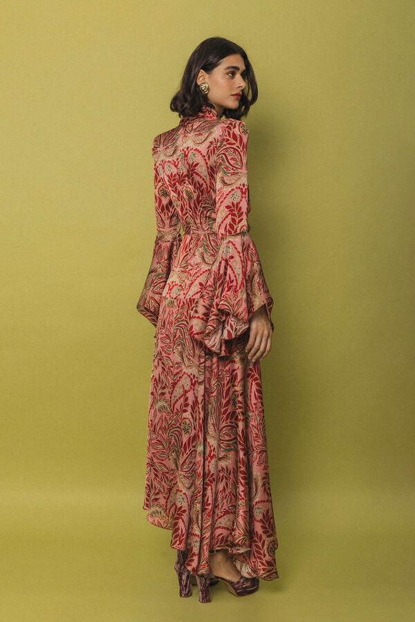 Cherubina Vestido invitada Claridge Rosa
