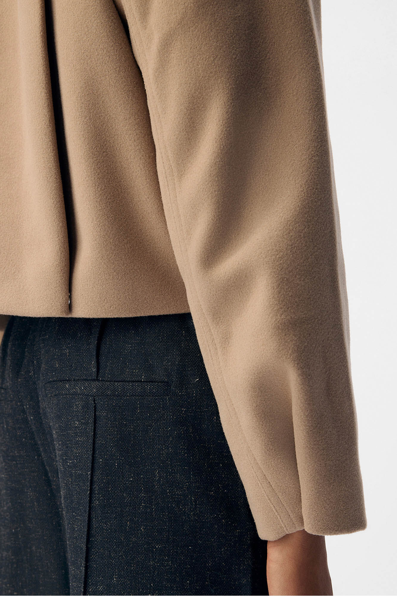 Object Chaqueta fieltro manga larga