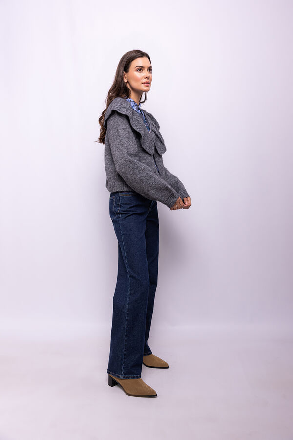 Object Cardigan lana y alpaca Gris