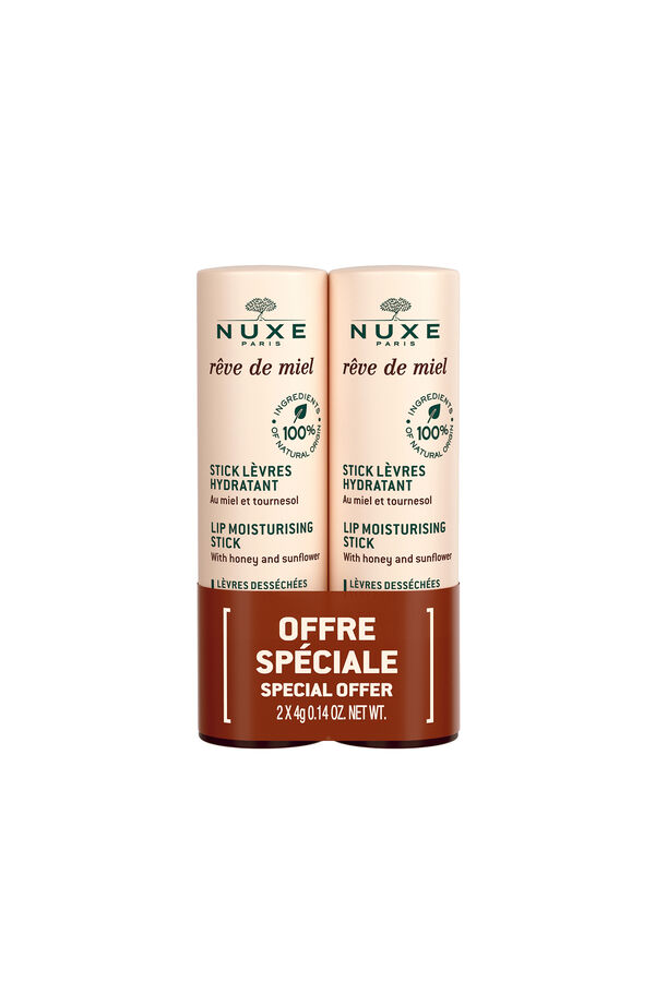 Nuxe Stick labial r&ecirc;ve de miel&nbsp;duplo 2x4gr 2 x 4gr Beige