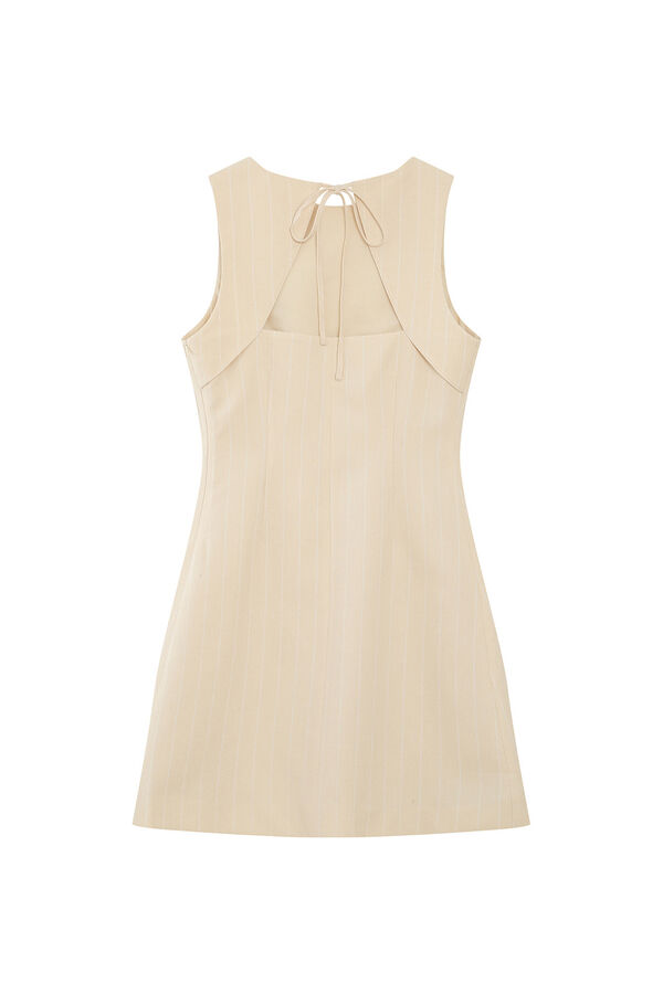 Grace & Mila Vestido corto a rayas Vea Amarillo