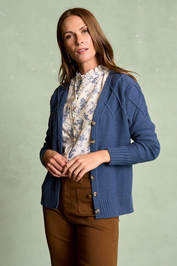 Pol&iacute;n Et Moi Cardigan rayas Bourget Azul