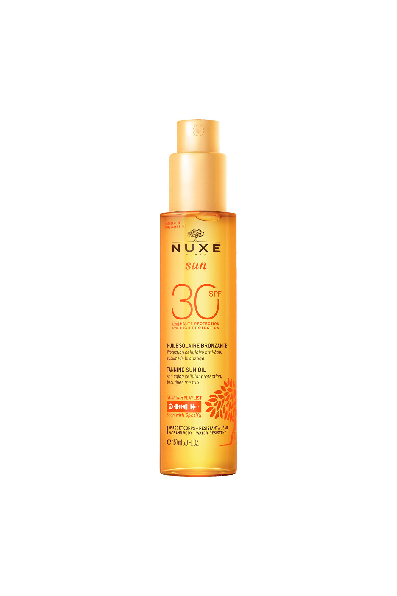 Nuxe Nuxe Sun Aceite Bronceador Rostro y Cuerpo SPF 30