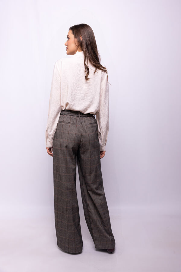 Object Pantal&oacute;n pernera ancha Marr&oacute;n