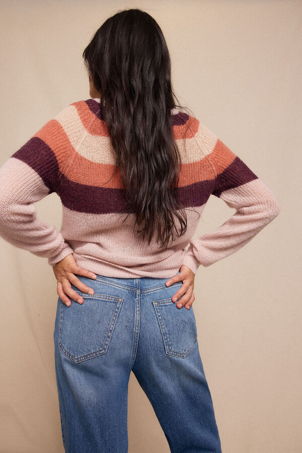 Slowlove Jersey multicolor Rosa