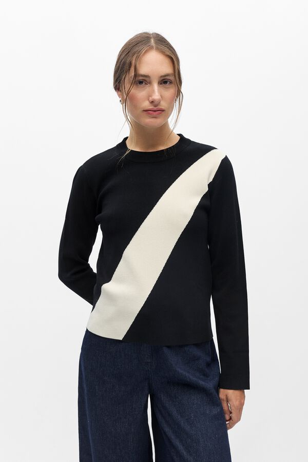 Object Jersey tacto suave Negro