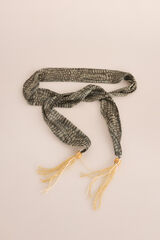 Slowlove Fular corbatero abalorios Verde