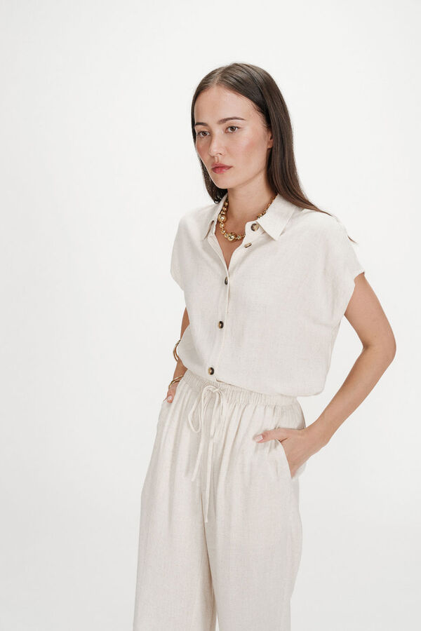 Grace & Mila Pantal&oacute;n recto Raven Beige